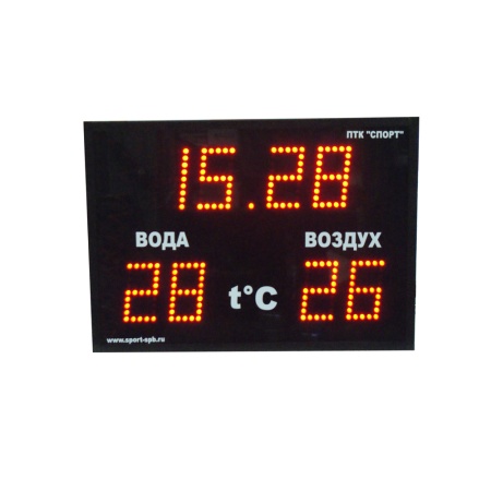 Купить Часы-термометр СТ1.13-2t для бассейна в Мариинске 