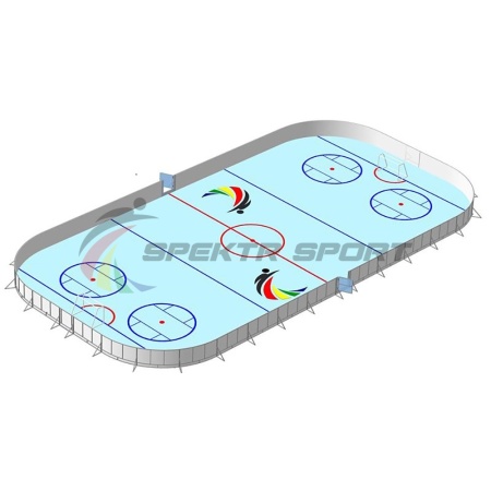 Купить Хоккейная коробка, борта фанера 12 мм, 30×15 в Мариинске 